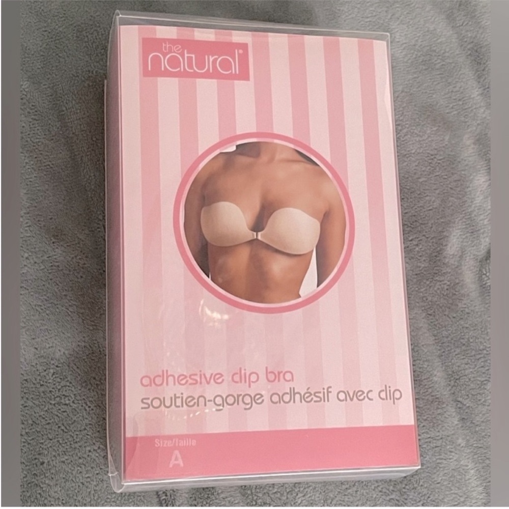 La Vie En Rose - Adhesive Dip Bra - Nude colour - fits Size A